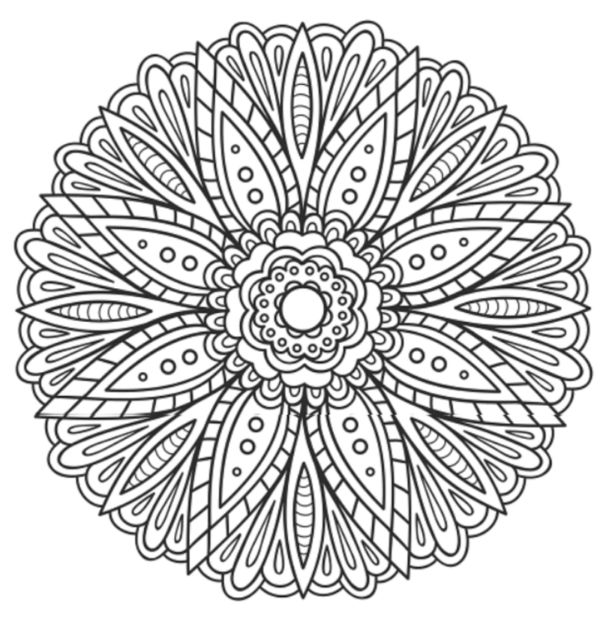 Dibujos de mandalas para colorear fãciles y difãciles mandala coloring pages coloring books mandala coloring books