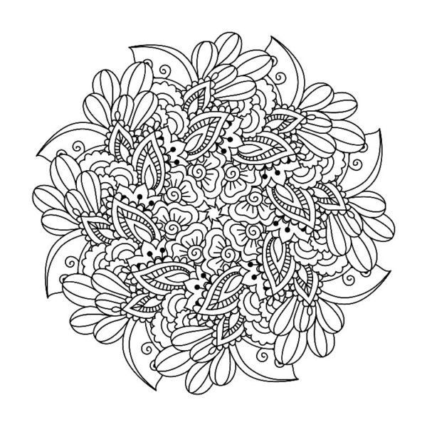 Dibujos de mandalas para colorear fãciles y difãciles mandalas mandalas para colorear pãginas para colorear mandalas