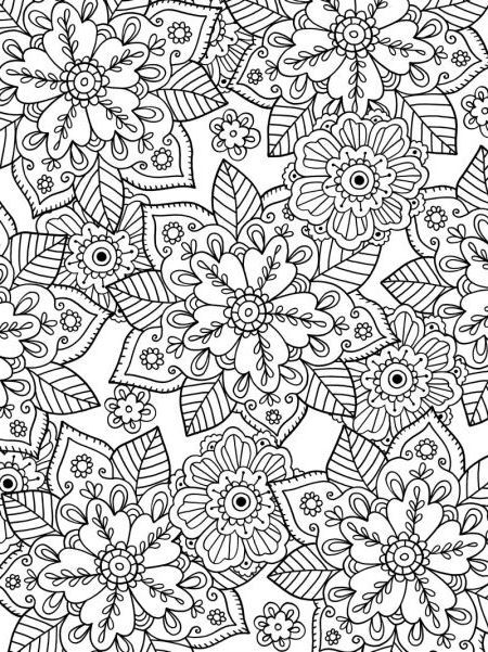 Dibujos de mandalas para colorear fãciles y difãciles
