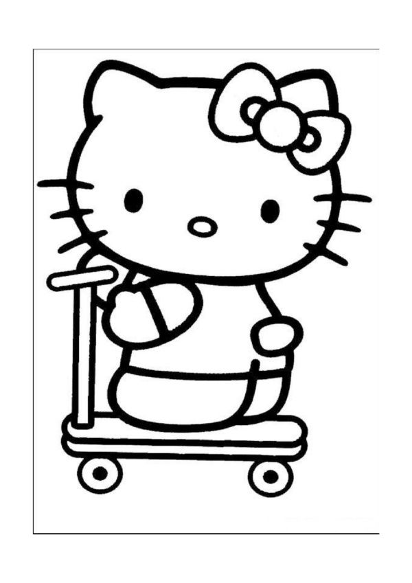 Pintar hello kitty cosas de hello kitty dibujos facil para dibujar hello kitty