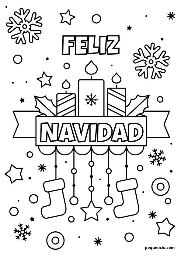 Dibujos navideãos para colorear dibujos de navidad fãcil para pintar