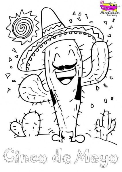 Dibujos mexicanos para colorear cactus mexicano dibujos mexicanos dibujos