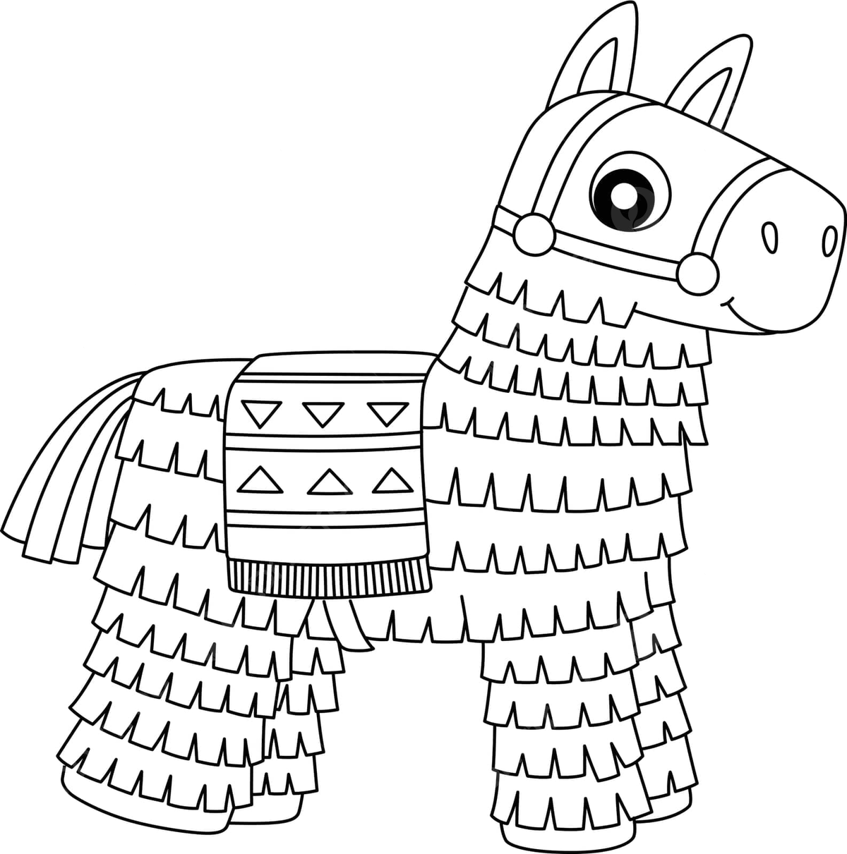 Dibujo de piãata aislada para colorear niãos pãgina mexicana vector png dibujos dibujo mexicano dibujo de anillo dibujo de alfiler png y vector para dcargar gratis