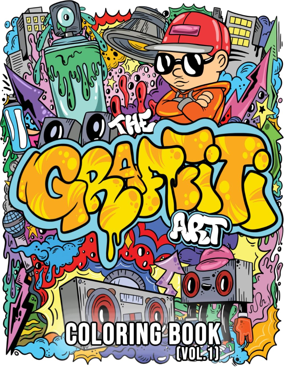 The graffiti t coloring book vol libro de gentina