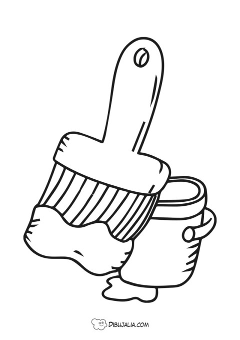 Brocha de pintura