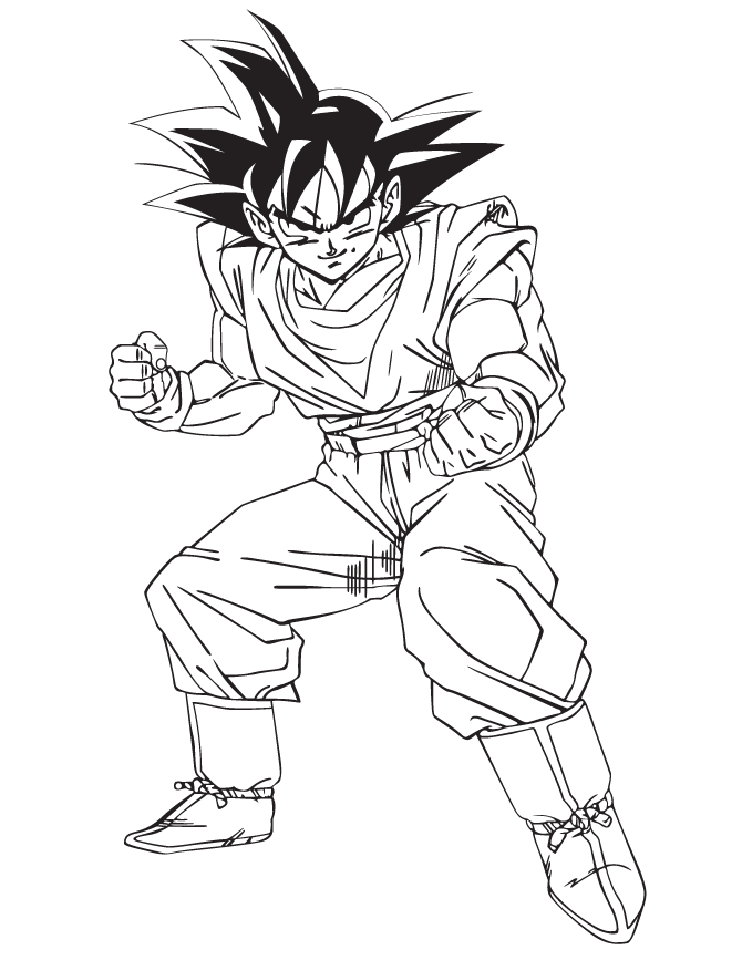 Krillin coloring