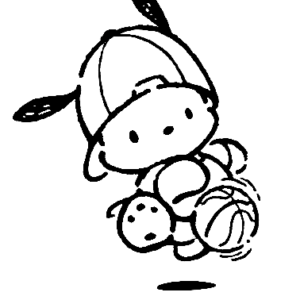 Pochacco coloring pages printable for free download