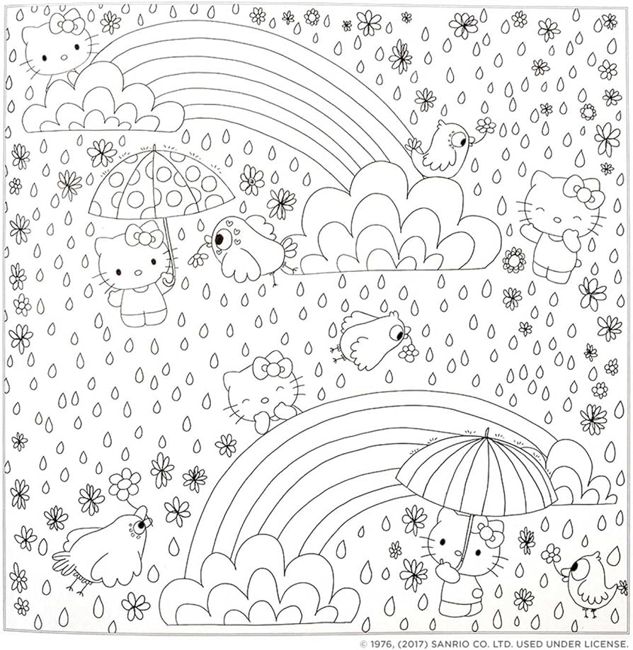 Hello kitty friends loring book volume various books