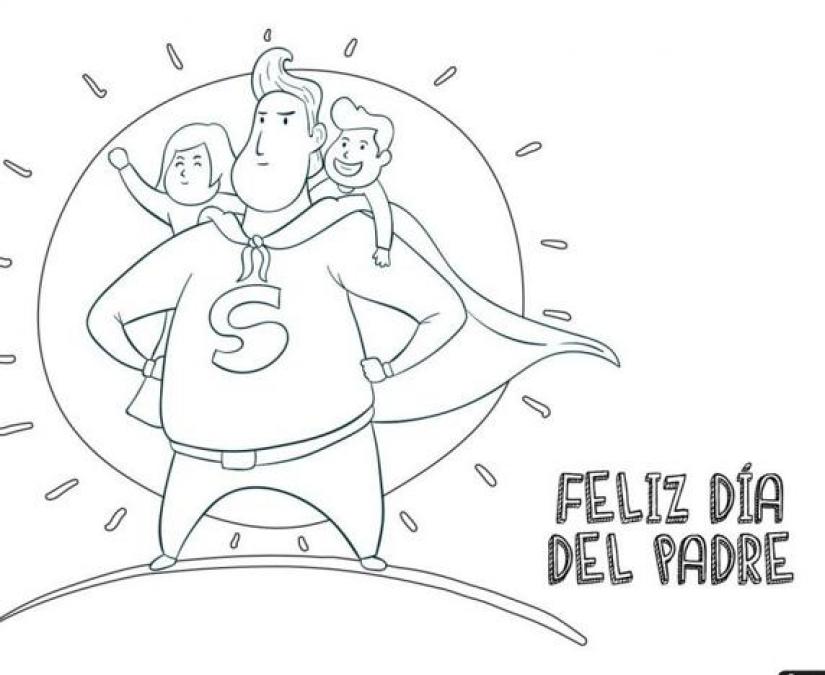 Manualidades y dibujos para el dãa del padre