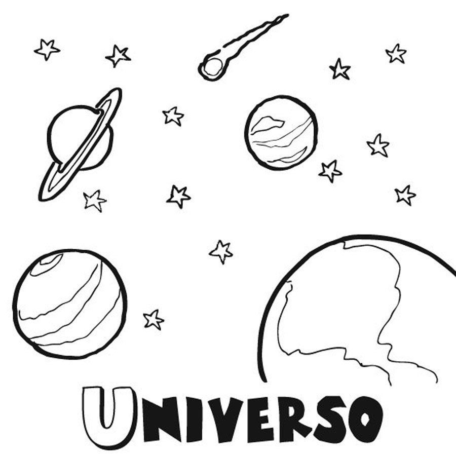 Dibujos pa colore del espacio y el universo universo dibujo catulas de ciencias dibujos