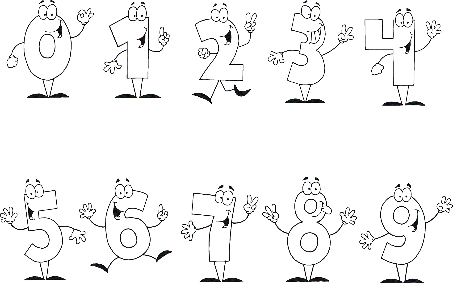 Dibujos de nãºmeros pa colore e imprimir gratis nãºmeros del al numeros pa dibuj numero pa colore hello kitty pa colore