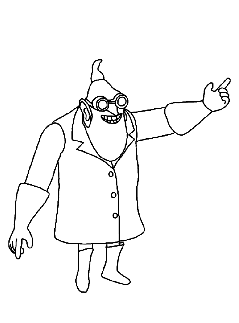 Dibujos para colorear de ugly me para imprimir