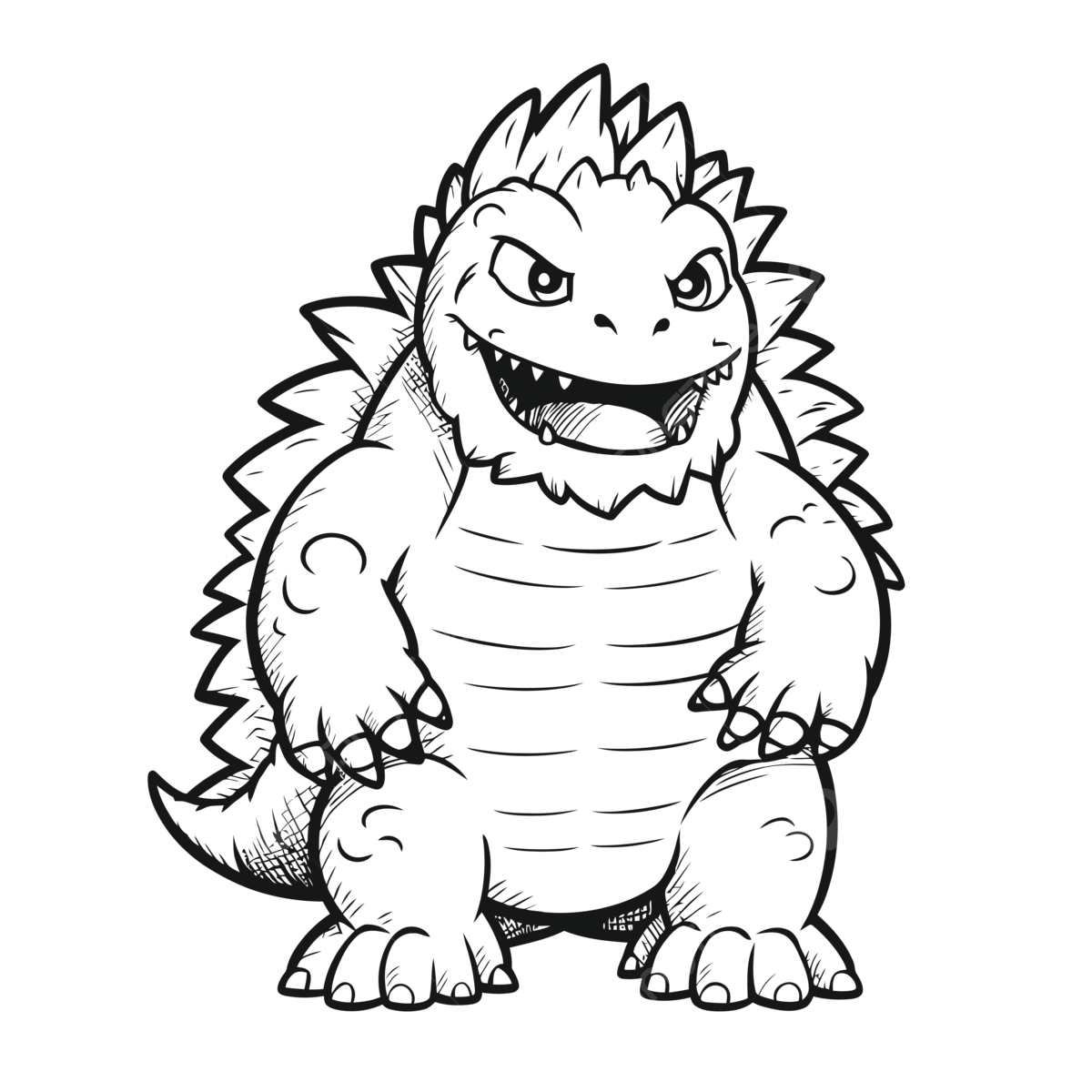 Dibujo de dibujos para colorear de godzilla vector png dibujos dibujo de ala dibujo de anillo dibujo de dios png y vector para dcargar gratis