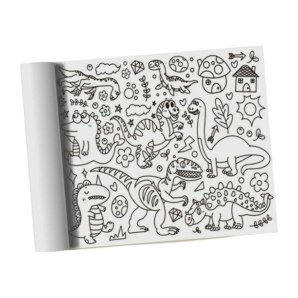 Rollo de papel para colorear rollo de papel de dibujo hojas para colorear de pared mantel para color macarena rollo de papel para colorear en lãnea