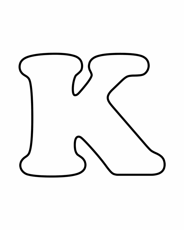 Letter k