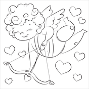 Dibujos de dãa de san valentãn para colorear