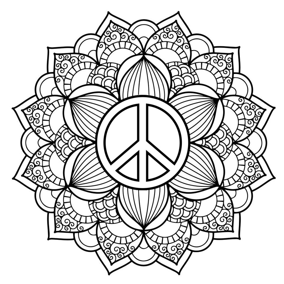 Mandalas dias del amor y la paz