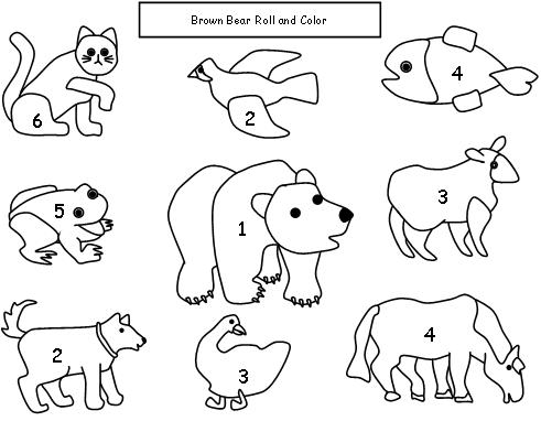 Roll and color dice game for bro