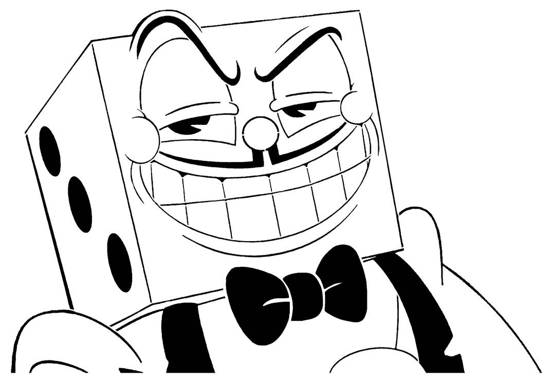King dice stencil by longquang on