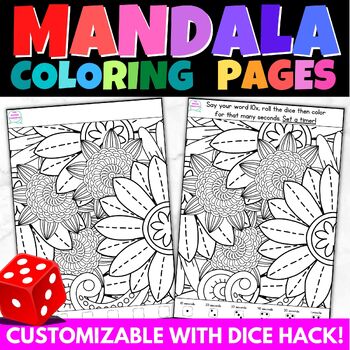 Dice coloring tpt