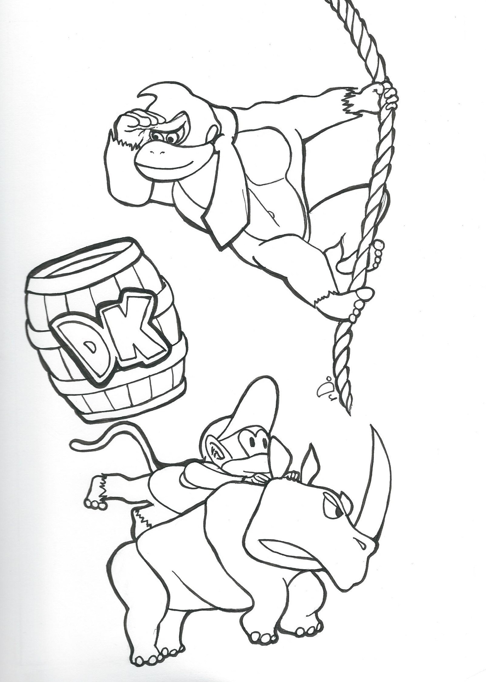 Donkey kong country for charity