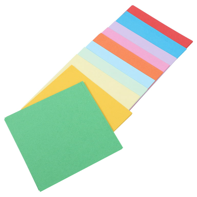 Dido pcs multicolor solid color origami paper craft folding square papers handmade diy scrapbooking cards gift craft decoration