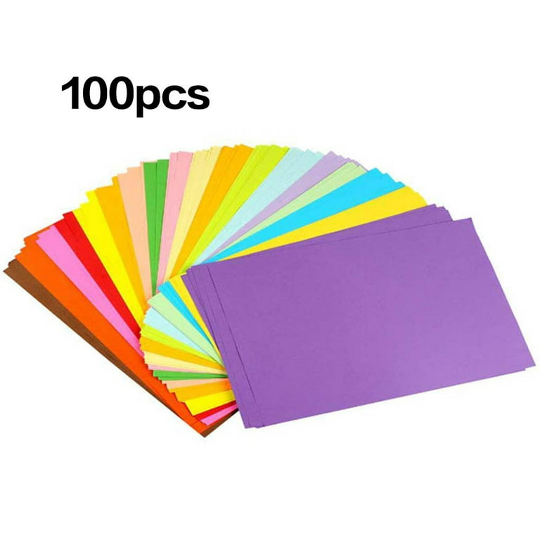 Dido pcs colored a copy paper crafting decoration paper different colors for diy art craft