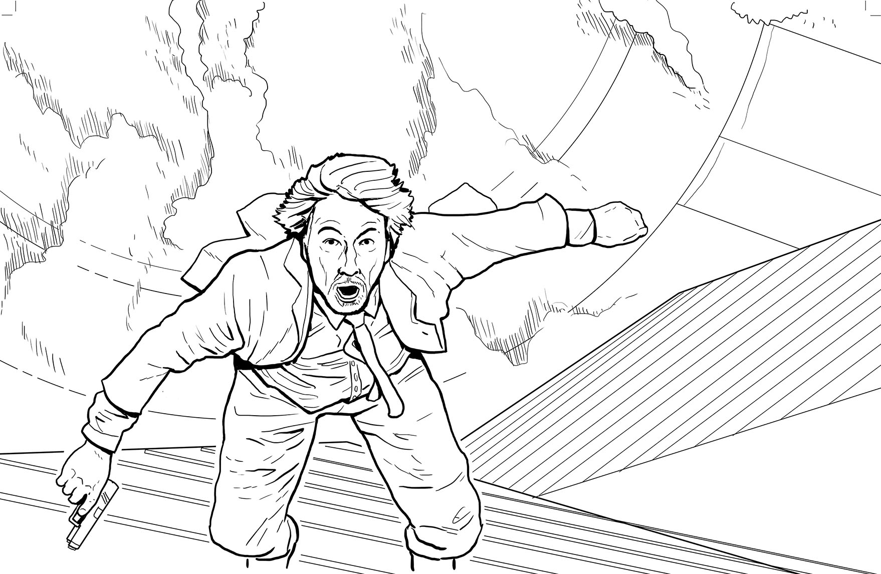 The die hard coloring book â doogie horner