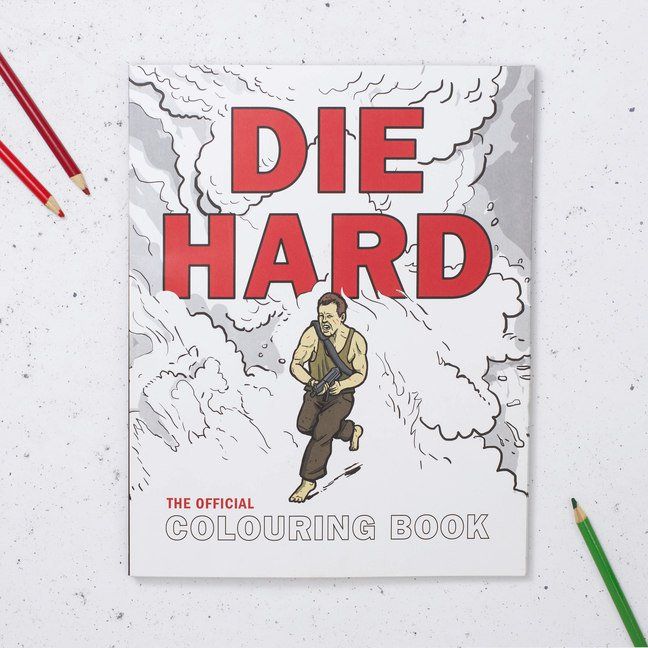 Die hard coloring book coloring books coloring pages for kids words coloring book