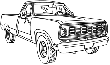 Pin by eric newton on coloring pages truck coloring pages old trucks coloring pages