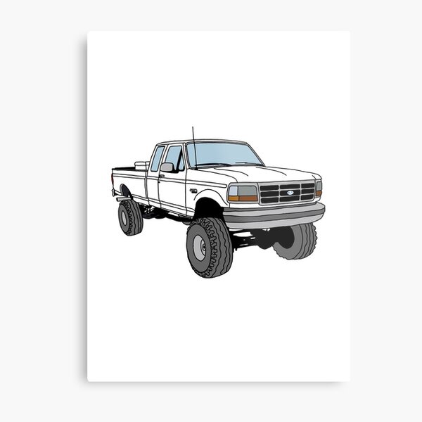 Lifted ford f