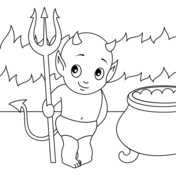 Demons devils coloring pages free coloring pages