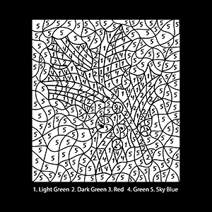 Bold and easy christmas color by number coloring book for adults large print midnight edition a fun holiday coloring book for adults teens and elves trees and more black background netirola