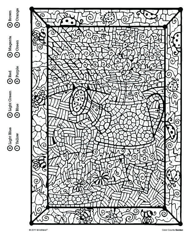Pin by mindware on free mindware printables adult color by number color by number printable coloring pages