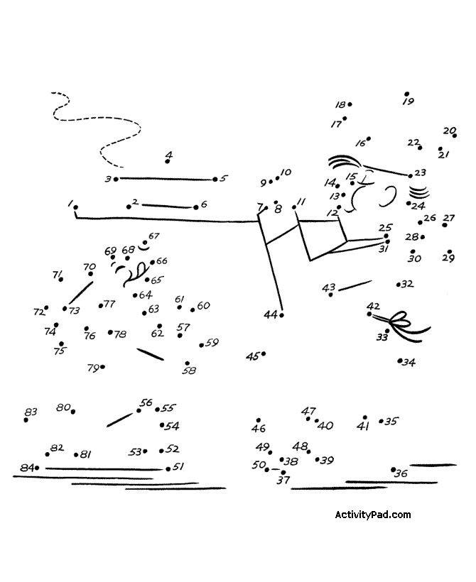 Hard connect the dots worksheets