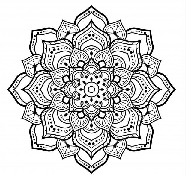 Design plex mandala coloring book page for amazon kdp by ssadaf