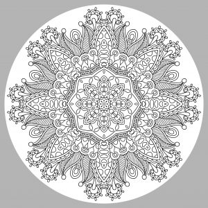 Very difficult mandalas for adults