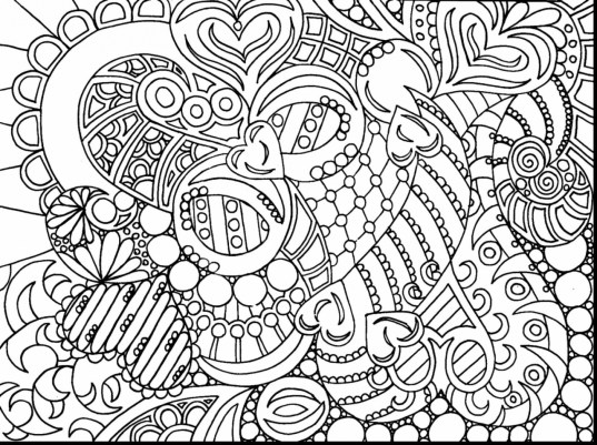 Free printable difficult coloring pages