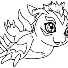 Digimon coloring pages