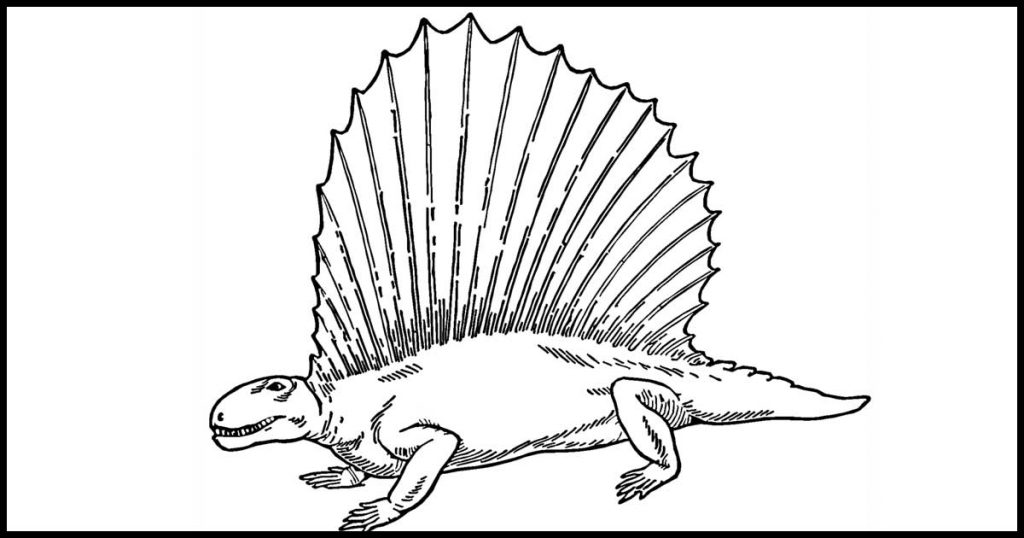Free dinosaur coloring pages