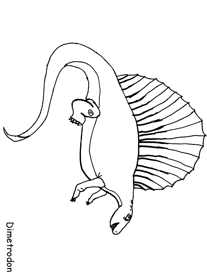 Dinosaur coloring pages