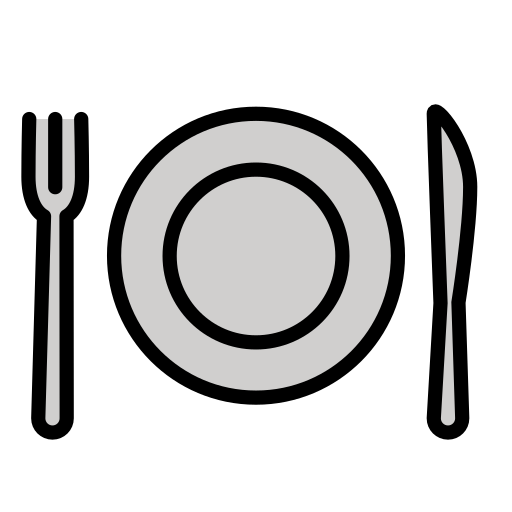 Ðï fork and knife with plate emoji