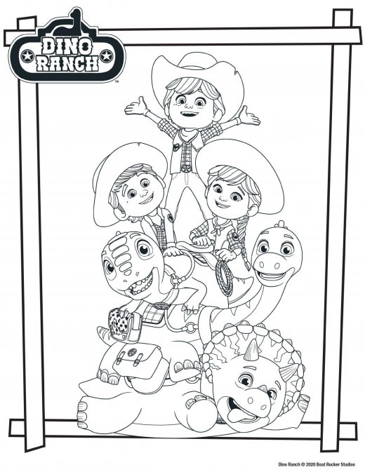 Download a party pack or build your own dino ranch