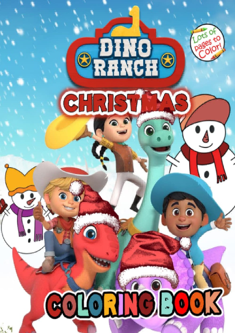 Madelynwallace on x pdf download free dino ranch christmas coloring book great christmas gift with illustrations of dino ranch for fans of all ages to relax and relieve stre httpstcochsldzt
