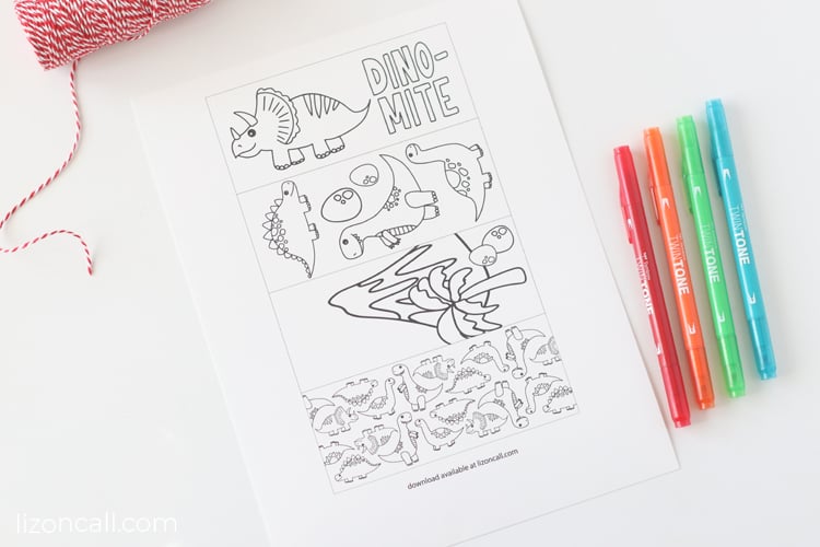 Free dinosaur printables â liz on call