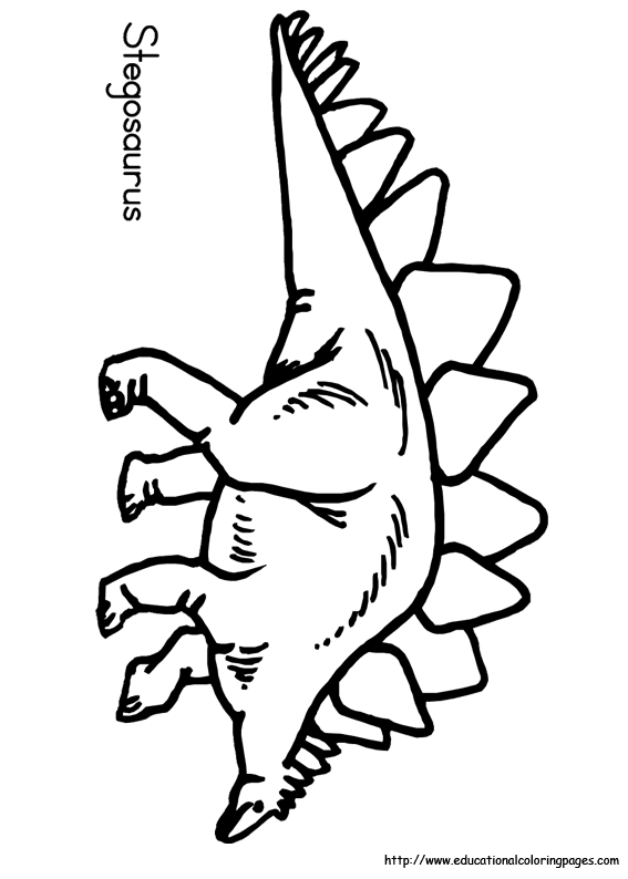 Dinosaurs coloring pages free for kids