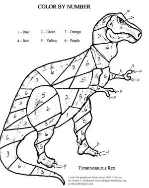 Printable color by number multiplication pdf