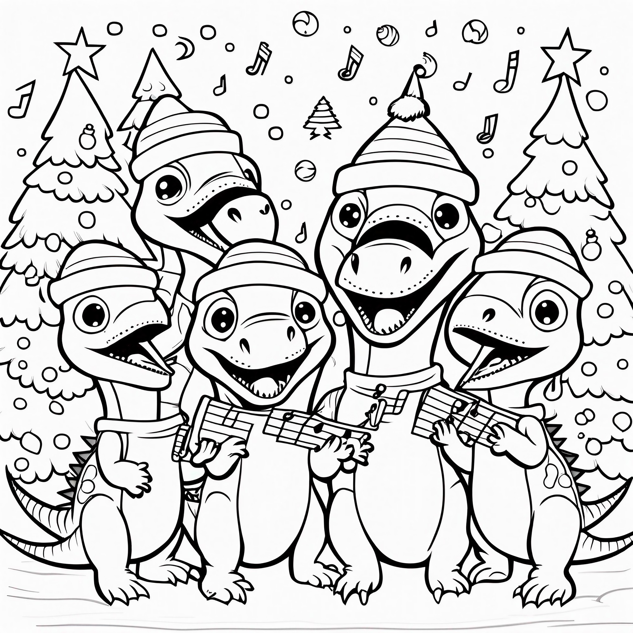 Printable dinosaur coloring pages discover kawaii dinosaurs