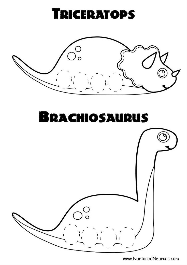 Awesome dinosaur finger puppet templates printable craft