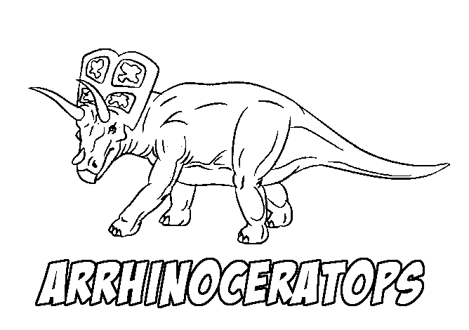Extinct animal of the week coloring and drawing